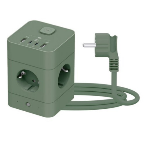 알토디자인 에코너 4구 16A USB C타입 멀티탭 MT08 (1.8m)_이미지