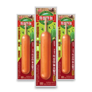 롯데웰푸드 롯데햄 의성마늘 프랑크 매콤땡초 65g (15개)_이미지