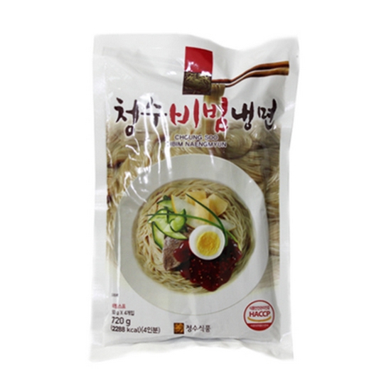 청수식품 청수 비빔냉면 4인분 720g (2개)_이미지