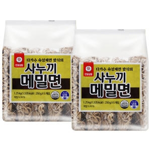 천일식품 천일 사누끼 냉동메밀면 1.25kg (2개)_이미지