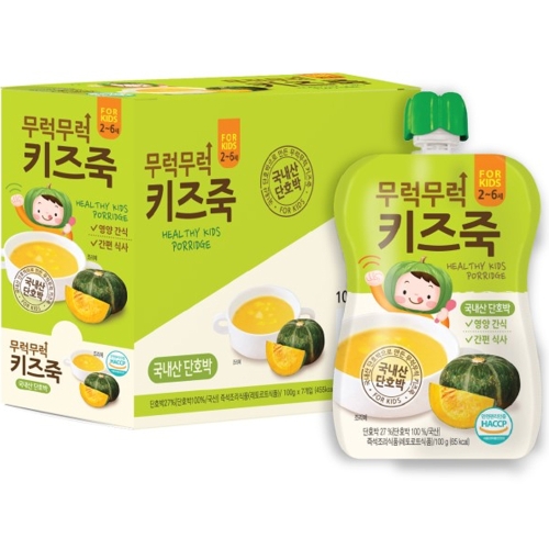 두손푸드 무럭무럭 키즈죽 100ml (7개)_이미지