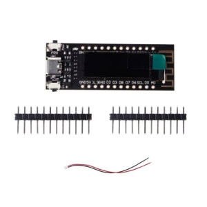 마이크로 USB용 OLED 디스플레이 와이파이 개발 보드 32MB 플래시 CP2014 NodeMcu 모듈 0.91 인치