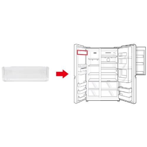 LG전자 냉장실 바구니 MAN63909501_이미지