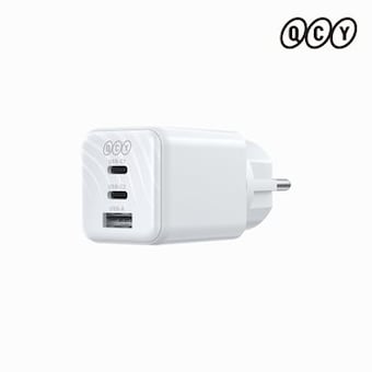 QCY PD 67W GaN 접지 3포트 C타입 멀티충전기 GN304HG