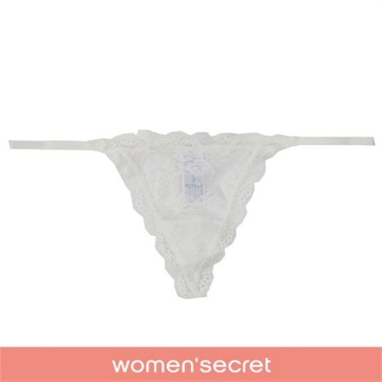 우먼시크릿 LACE WHITE THONG 팬티 832777_이미지