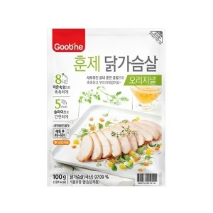 플러스원 굽네 오리지널 훈제 닭가슴살 100g [10개]