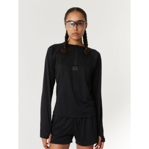 골스튜디오 GOALSTUDIO WS LONG SLEEVE QUARTER ZIP-UP-BLACK G5MTZ501BK 212323 S