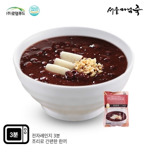서울마님죽 엄마의맛 든든한 아침식사 단팥죽500gx1봉