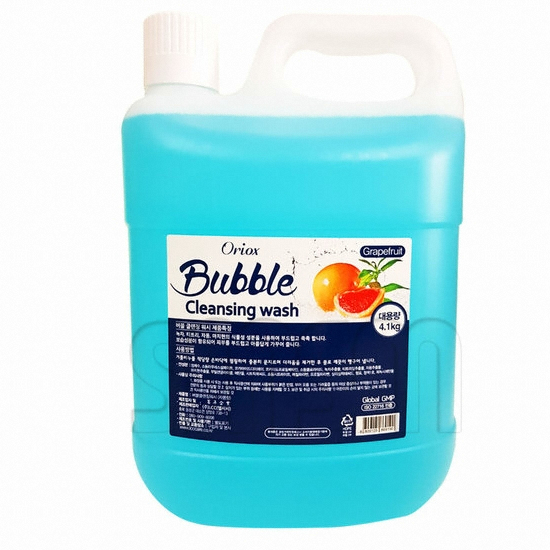 오릭스 버블 클렌징 워시 자몽향 4.1L (2개)_이미지