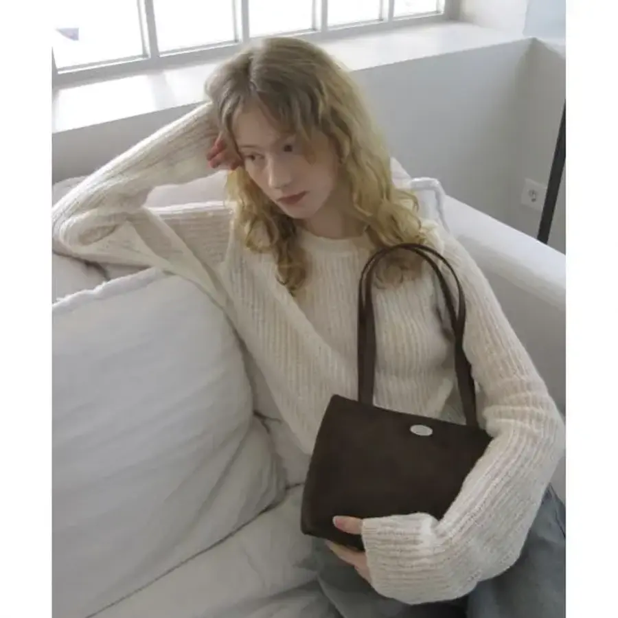 �θ��� DUMARO ��� ����� / Ŀ�ǽ����̵� DiON Shoulder Bag / CoffeeSuede 2946014