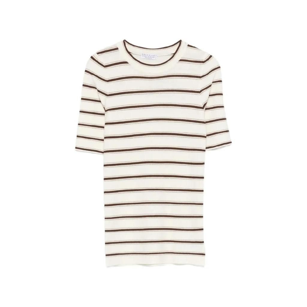 브루넬로쿠치넬리 striped pattern T shirt M14864100CVO63 T