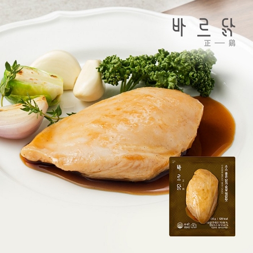 메디쿼터스 바르닭 소스 품은 닭가슴살 찜닭맛 100g (6개)_이미지