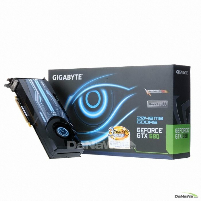 GIGABYTE 지포스 GTX680 The Classic D5 2GB_이미지