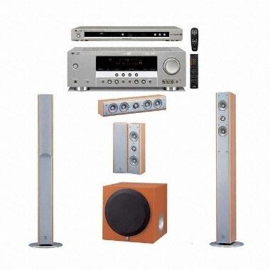 야마하 NS-225(YST-SW012) + DVD-S659 + 야마하 AV리시버 (RX-V361)_이미지