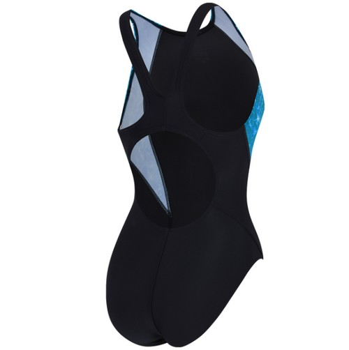 아레나 여성 미네랄 원피스 레이서백 A3SL1PL63 BLK_이미지