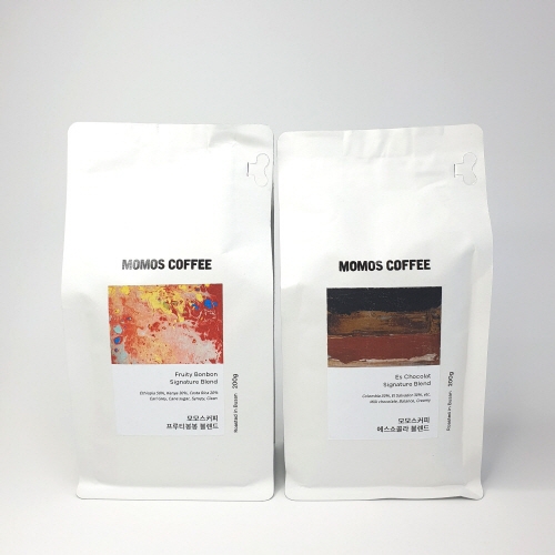 모모스커피 커피원두 200g 블렌드원두 2종 에스쇼콜라 프루티봉봉 1. 블렌드원두_에스쇼콜라 1개_이미지