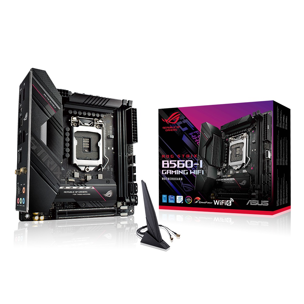 ASUS ROG STRIX B560-I GAMING WIFI 아이보라