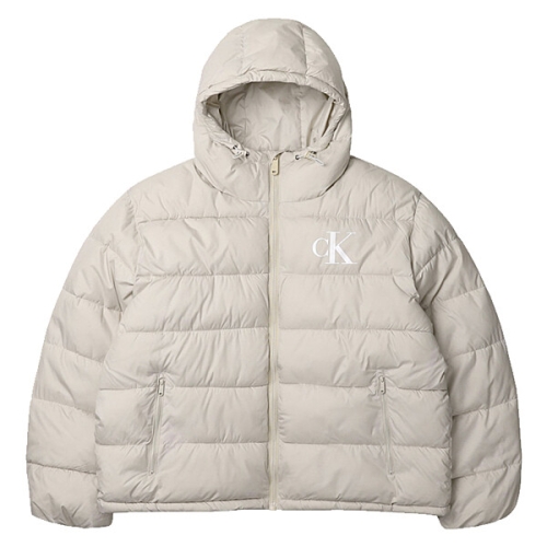 캘빈클라인 LS 푸퍼 패딩후드 LV04RD528G BEIGE_이미지