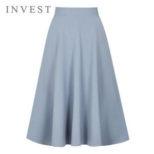 인베스트 베이직플레어롱스커트_INI4S1SK8050_이미지