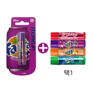  립스매커 환타 그레이프 립밤 4g + 코카콜라 클래식 립밤 4g