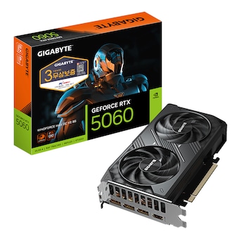 GIGABYTE 지포스 RTX <b>5060</b> WINDFORCE MAX OC V2 D7 8GB 피씨디렉트
