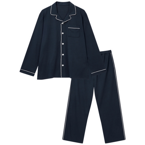 신세계인터내셔날 자주(JAJU) 스마트 코튼 10부 파자마 세트 J21N901114 (056, 네이비)