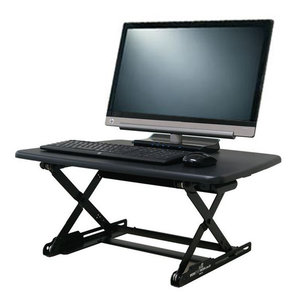 데스크탑데스크 소형 몰딩블랙 거치형 (70x50cm)