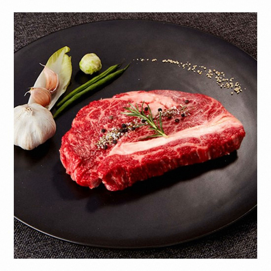 총체보리한우 1등급이상 등심 500g (1개)_이미지