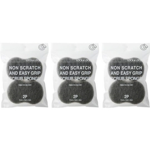 락앤락 무흠집 이지그립 수세미 2개입 (2개)_이미지