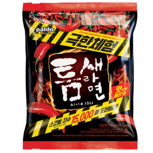 팔도 극한체험 틈새라면 120g (32개)_이미지