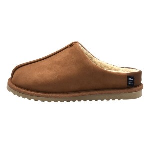 GAP 폴딩 스웨이드 방한슬리퍼 (브라운)_이미지