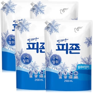 피죤 블루비앙카 리필 2.1L (4개)_이미지