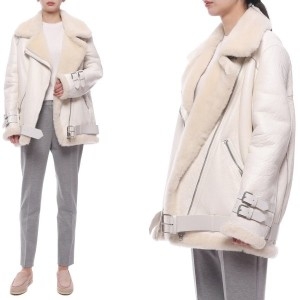 아크네 스튜디오 여성 VELOCITE 무스탕 VELOCITE 1AB144 100