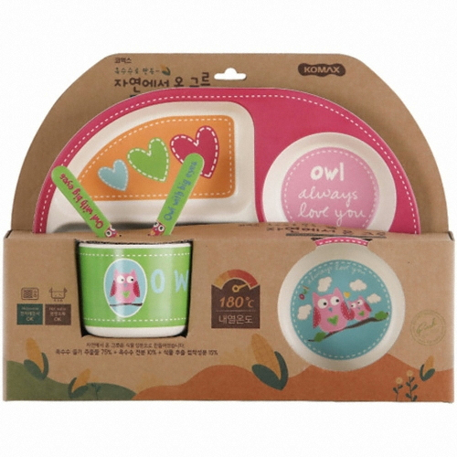 코멕스 내열 옥수수그릇 5P 기프트 세트 부엉이이미지입니다. 누르면 해당 게시물로 새창이동합니다.