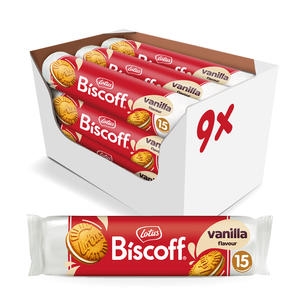 로투스 비스코프 샌드 바닐라크림 150g (9개)