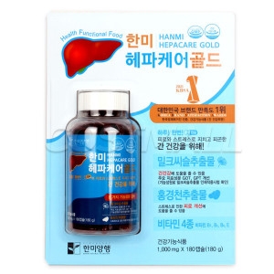 한미양행 헤파케어 골드 1000mg 180캡슐 (1개)_이미지