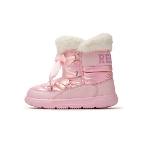 MLB MLB키즈 부츠 TQK 7FWBLB246-43PKS 바운서 패딩 롱 부츠 걸즈 보스턴 레드삭스