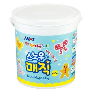 아모스 아이클레이 스노우매직 800g이미지입니다. 누르면 해당 게시물로 새창이동합니다.