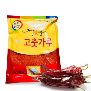 천사의땅영농조합 해남 태양초 햇 고춧가루 고추장용 (보통맛) 500g (1개)_이미지