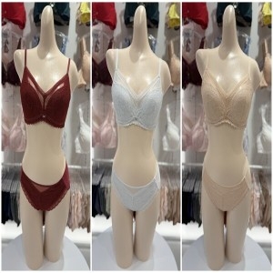 비너스 VBR9001A/B+VPT9001H 25AW 가벼운 착용감 애쉬메모리 사이드업 브래지어 햄라인 팬티 SET_이미지