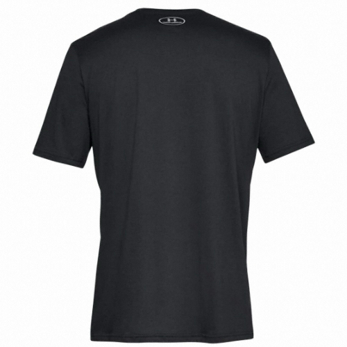 언더아머 스포츠스타일 레프트 체스트 반팔 티셔츠 1326799 (001, 블랙)_이미지