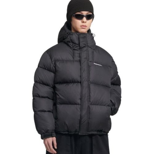 노매뉴얼 HESTIA HOODED DUCK DOWN BLACK 266488