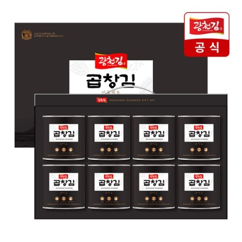 광천김 곱창캔김 선물세트 30g (8개)_이미지