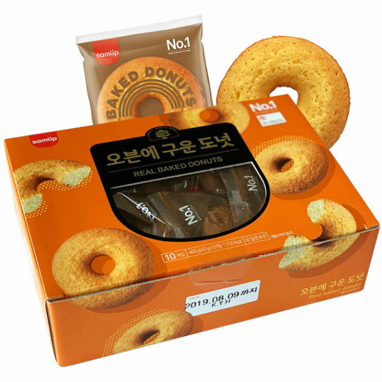 SPC삼립 샤니 오븐에 구운 도넛 40g (10개)_이미지