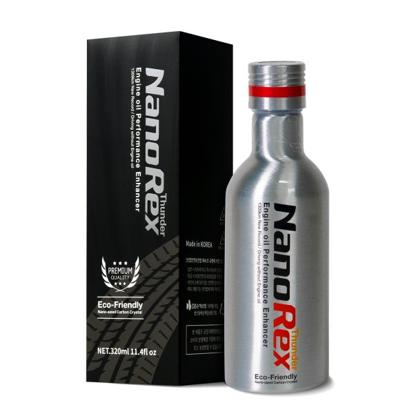 나노렉스  썬더 프리미엄 엔진오일첨가제 320ml (1개)