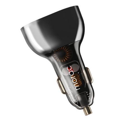 해브잇올 morac 네다 N9 130W 디스플레이 듀얼 차량용 초고속 충전기 MR-CC-NDN9_이미지