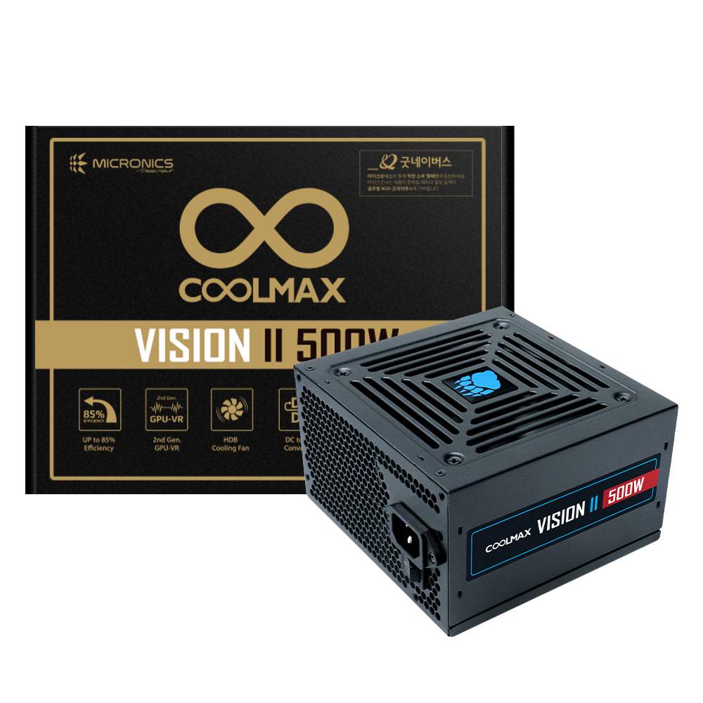 마이크로닉스 COOLMAX VISION II 500W_이미지