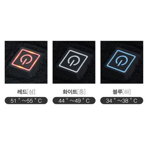 더쎈 3단 온도조절 히팅 열선 발열 목도리_이미지
