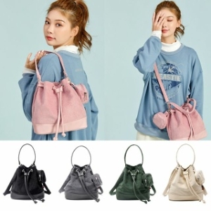 [불명] eu80c W78C644포올 골덴 코듀로이 버킷백 FA832  5COR  tc148j