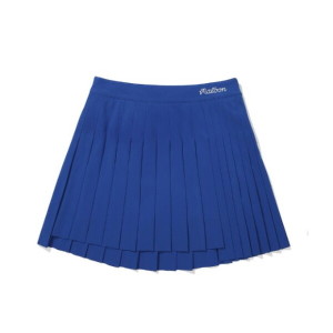 말본골프 언발란스 플리츠 스커트 M5222PSK37BLU